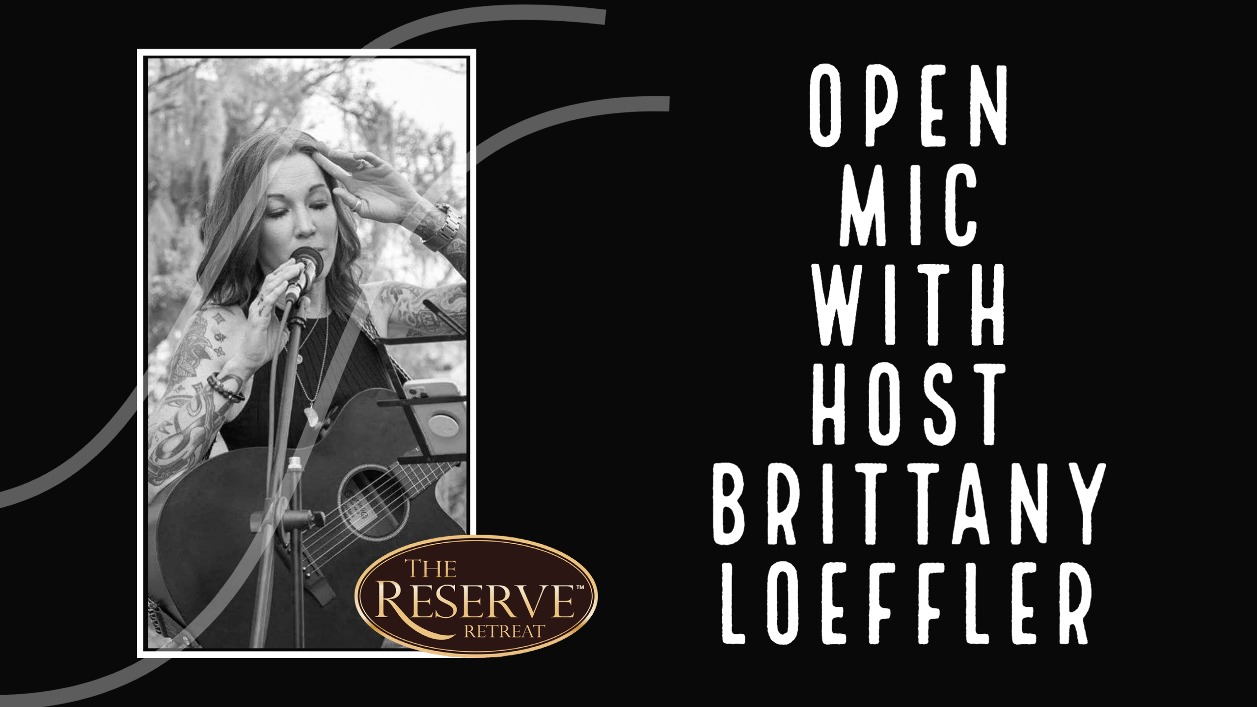 Open Mic night with host Brittany Loeffler