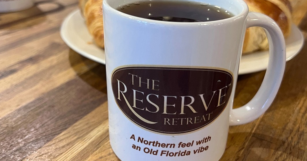 Reserve Retreat coffee mug - The Reserve Retreat Sarasota, Florida
